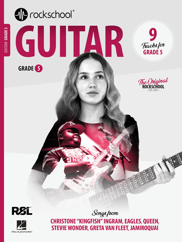 Rockschool Electric Grade 5 guitar exam book cover