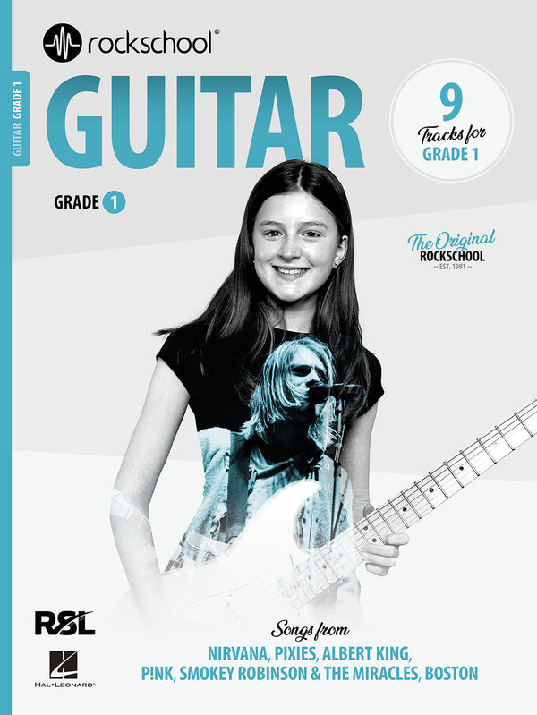 Rockschool Electric Grade 1 guitar exam book cover