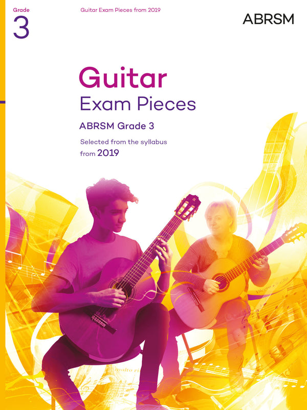 ABRSM Classical Grade 3 guitar exam book cover