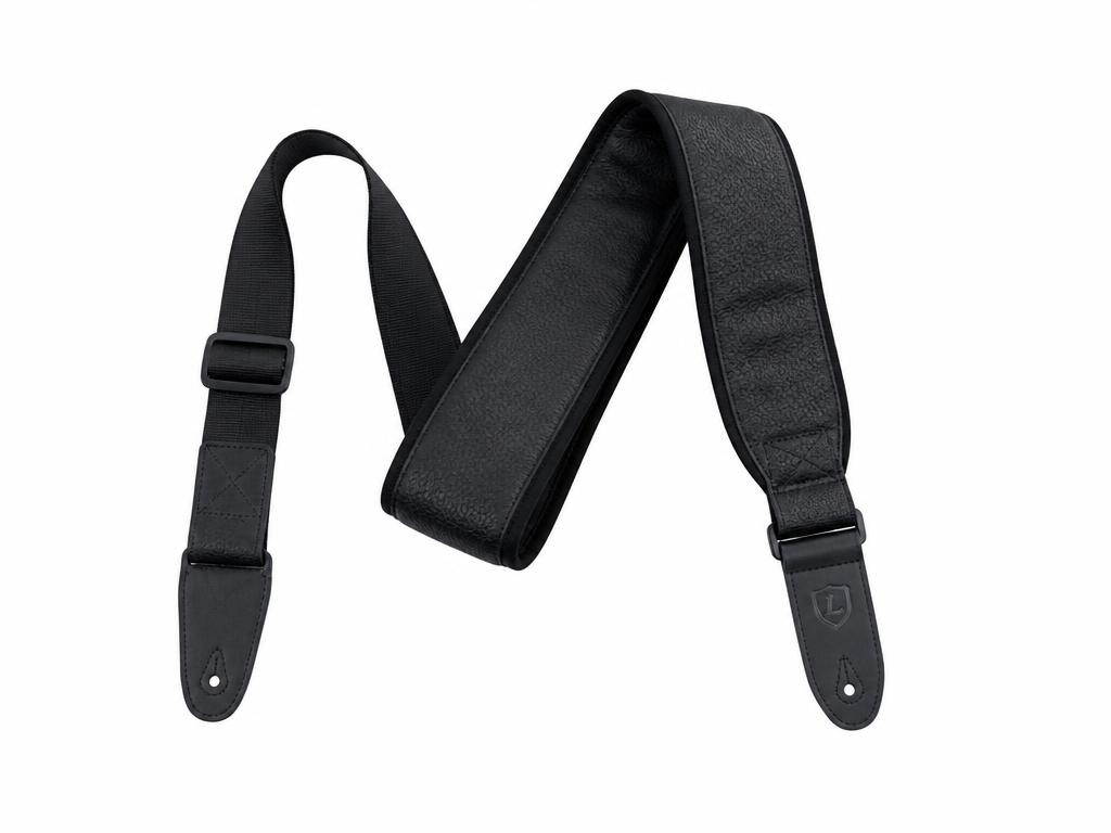 LEKATO Comfortable Guitar Strap (3" wide, adjustable)
