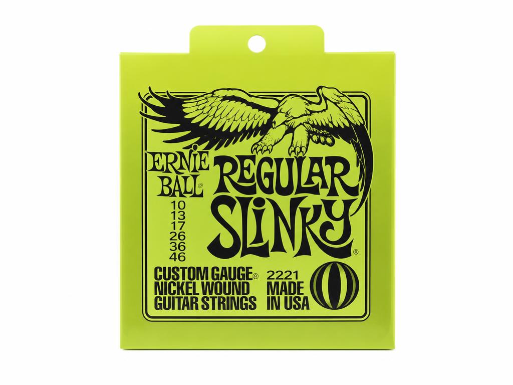 Ernie Ball Regular Slinky Electric Guitar Strings