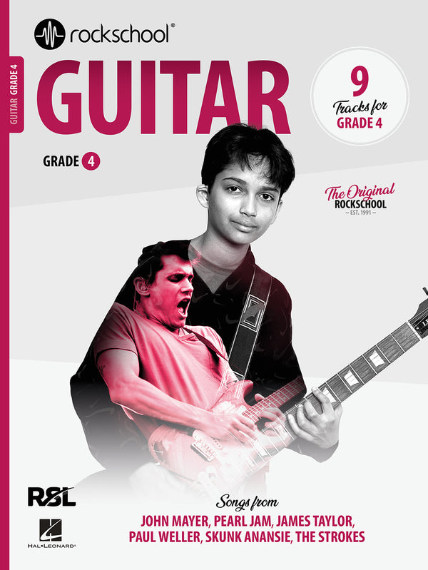 Rockschool Electric Grade 4 guitar exam book cover
