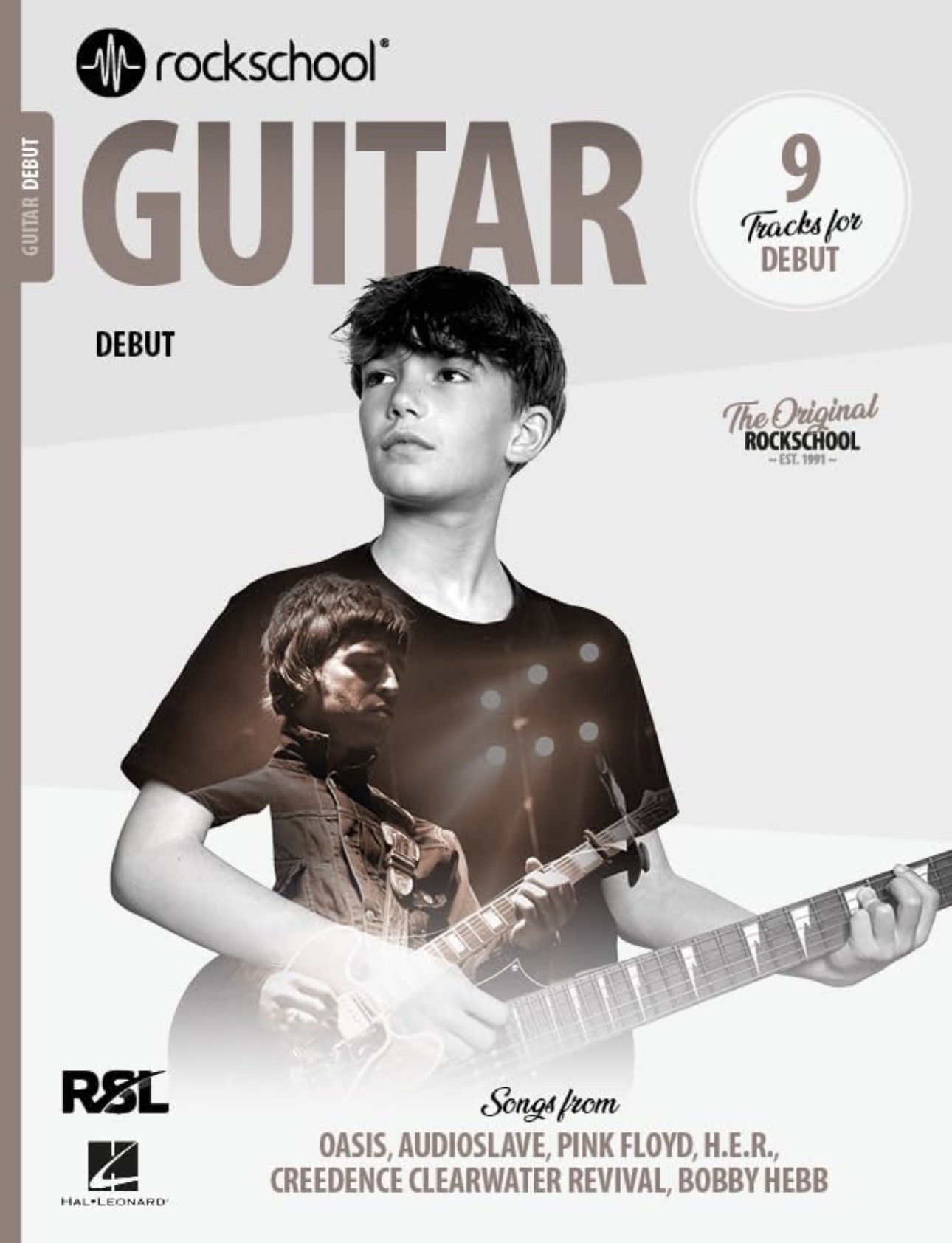 Rockschool Electric Debut guitar exam book cover